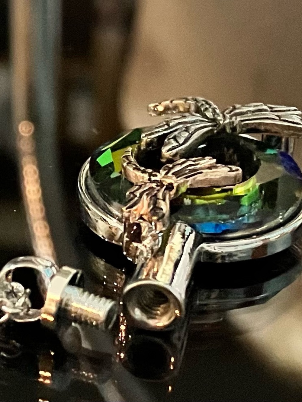 DRAGONFLY URN NECKLACE cremation